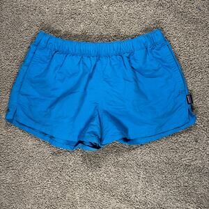 Patagonia Women's Barely Baggies Shorts 2.5 inch Inseam Blue Size Small